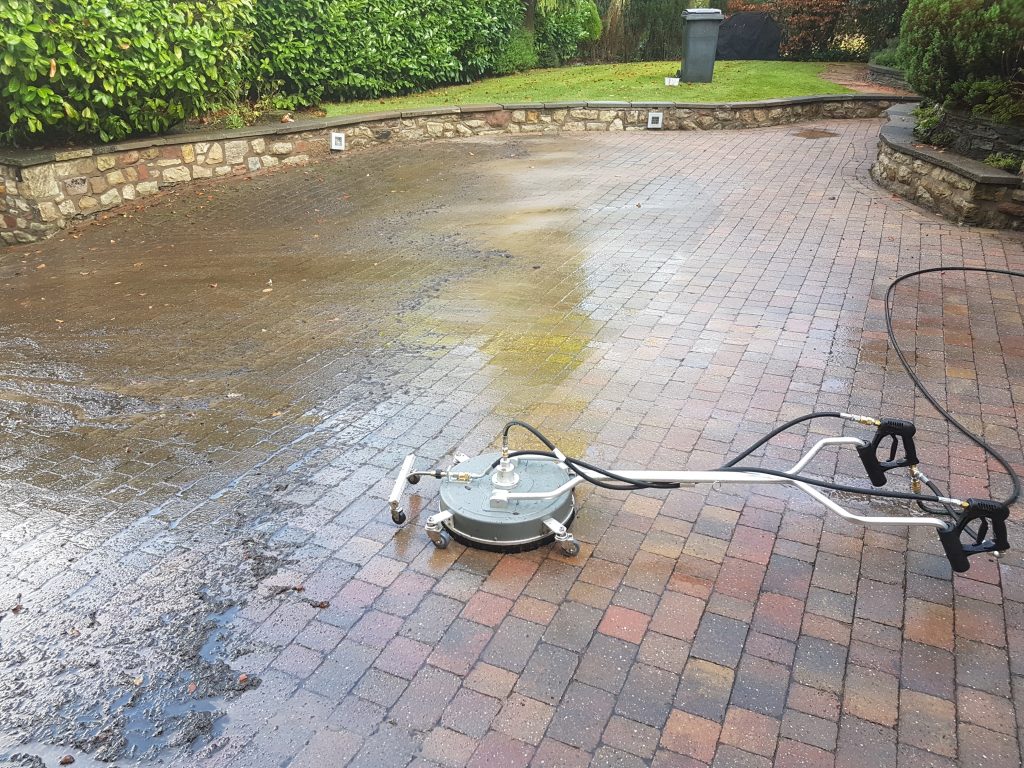 Professional driveway cleaning